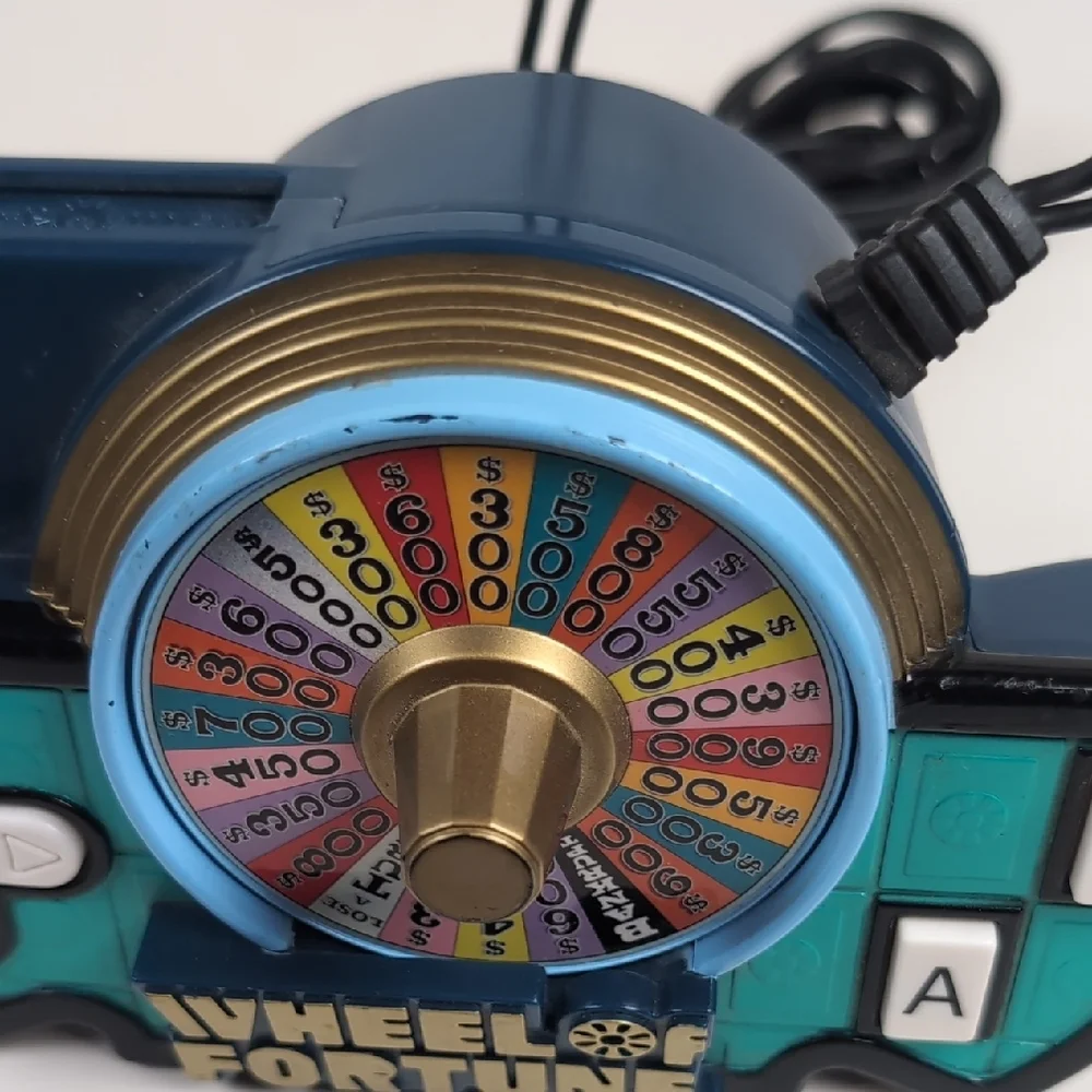 Wheel of Fortune Handheld Console - Teal and Black